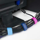 10Pcs/lot Wire Cord Cable Drop Clips Organizer Ties Management Strong Holder
