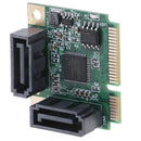 Mini PCI-E PCI express to SATA 3.0 converter hard drive extension card 2 porME