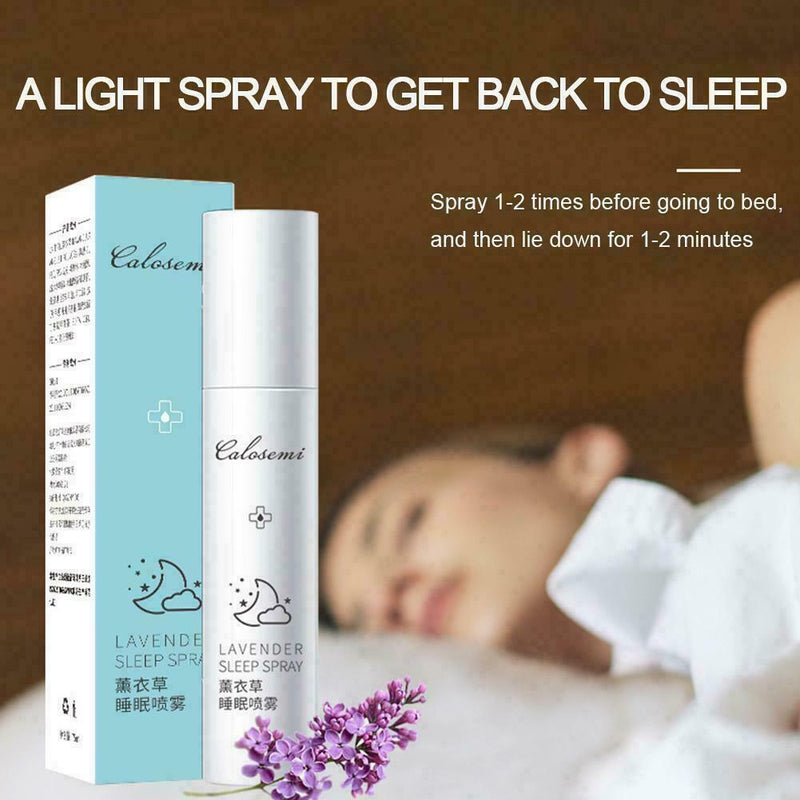 75ml Aromatherapy Calm Deep Sleep Mist Pillow Spray Sleep Plants Hydrating P9F9