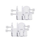 Pack of 2, Water Pipe Acrylic Aquarium Fish Tank Fixing Clip Tube Clamp Support