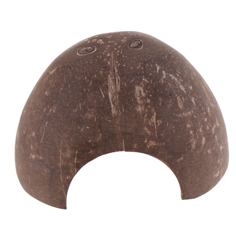 Natural Hut -  Non-toxic, Coconut Reptile Hideouts, Lizard, Spider Aquarium Fish