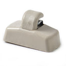 2x Beige Sun Visor Clip Hook Bracket holder fit for VW Golf Jetta Passat Hf