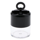 10g Clear+Black Empty Refillable DIY Makeup Loose Powder Box Case Container