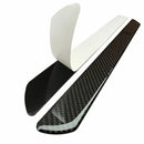 Door Sill Cover Panel Step Protector Guard 49CM 2pc Carbon Fiber Car Scuff Plate