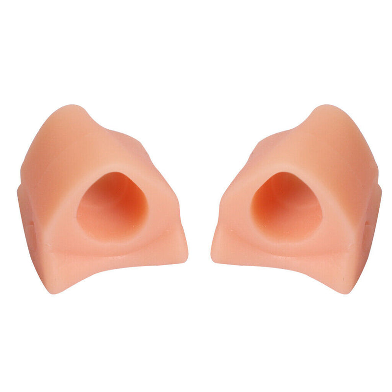 2x Soft Silica Gel Hallux Valgus Spacer Corrector Insoles Cushion Pain Relieve