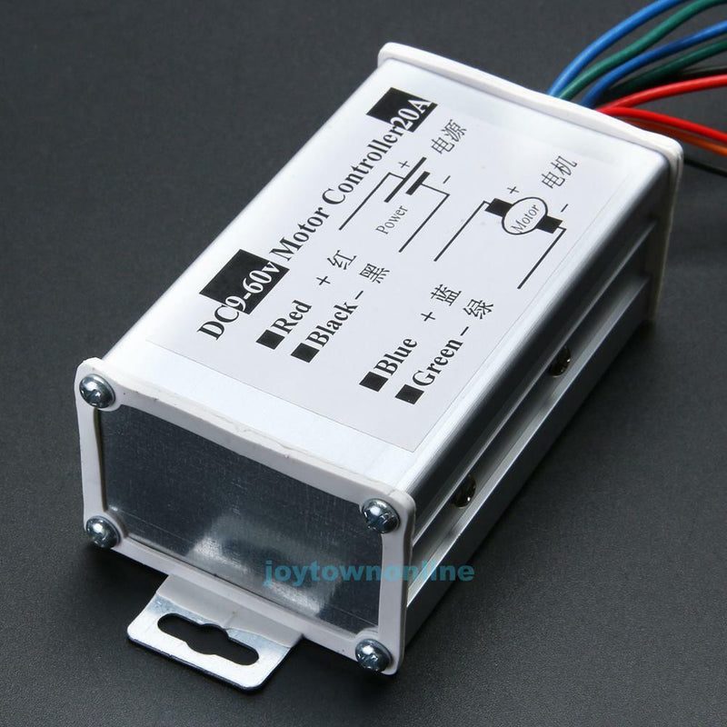 Reversible DC Speed Controller 12V 24V 36V 48V 60V Motor Driver PWM Controller