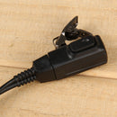 2 Pin Acoustic Tube Headset PTT Mic Earpiece for Baofeng for Kenwood Radio A