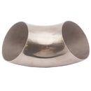 3 "(76.2mm) Stainless Steel Exhaust Chuck Bend, 90 Degree, 0.84D 304