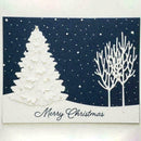 Christmas Tree Metal Cutting Dies DIY Scrapbooking Cuts Crafts Stencil B7S3 I8Z9