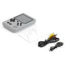 500 Games Pocket Game Console Adults Kids Handheld Gaming Player (Grey)