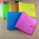 Useful 12 CD DVD Disc Double Holders Pack Multi-color Storage Case Bag Container