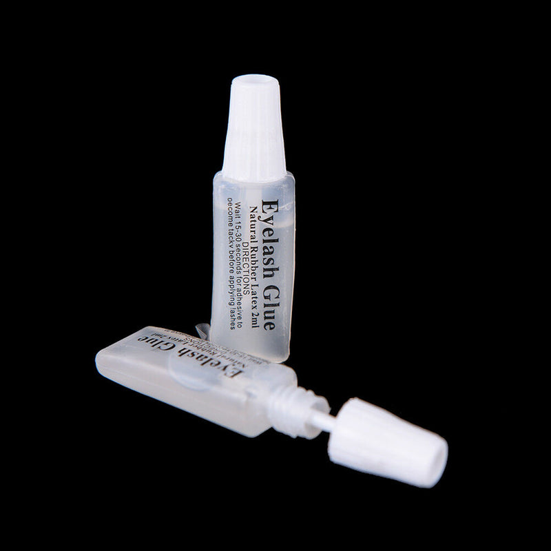 2x Women False Makeup Fashion Favor Adhesive Eyelash Double Eyelid Glue Clear SE