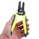 Portable Wire Stripper Pliers Crimper Cable Stripping Crimping Cutter