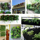 4 Pockets Vertical Garden Wall Planter Hanging Planting Flowers Bag For Herb Bj