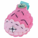 6Pcs Cute Baby Girls Hair Clips Handmade Fabric Bowknot Crown Hairpins Todd