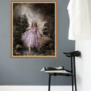 Girl 5D DIY Full Drill Round Diamond Painting Embroidery Kits Cross Stitch