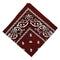 Double Sided Paisley Bandana Scarf Head Wrap Neck Scarf Hair Band Kerchief