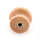 Natural Wooden Cabinet Drawer Wardrobe Door Knob Pull Handle Hardware  ^