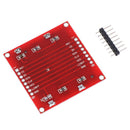 1Pc New 5110 LCD Module Red Backlight Adapter PCB For Nokia 5110  â„–[
