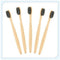 5x Oral Care Durable Toothbrush Bamboo Natural Environmental Soft Teeth Br FT