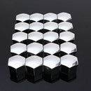 Black Universal Car Wheel NUT BOLT Head Cap Hub Screw Cover Accessories New x20