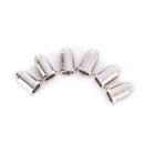 6 PCS New Chrome Guitar String Mounting Ferrules Bushing Set good quality ME BX