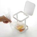Office Small Garbage Bin Desktop Trash Can Flip Lid Living Room Paper Baske
