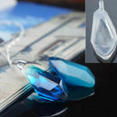 4 Pieces Assorted Shape Cabochon Silicone Earring Necklace Pendant Mold for