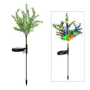 Solar Light Pine Cedar Tree Light Outdoor Garden Waterproof Christmas Landscape