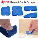 4Pcs Caulking Tool Tile Grout Scraper Floor Sealant Removal Household Trimming
