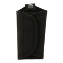 Key Silencer with Snap and Key Ring, Fit 3 inch (8 cm) Belt Loop, Black Nylon