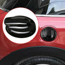 Black Fuel Tank Cap Cover for BMW for Mini Gen 2 R56 for Cooper S JCW 2006-