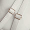 4pcs/Set Women Double Zips Backpack Crossbody Bag Handbag Key Bag(White) A
