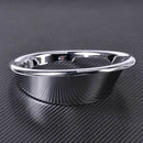Pair Chrome Plated Front Fog Light Lamp Cover Trim Fit For BMW X5 F15 2014-2015