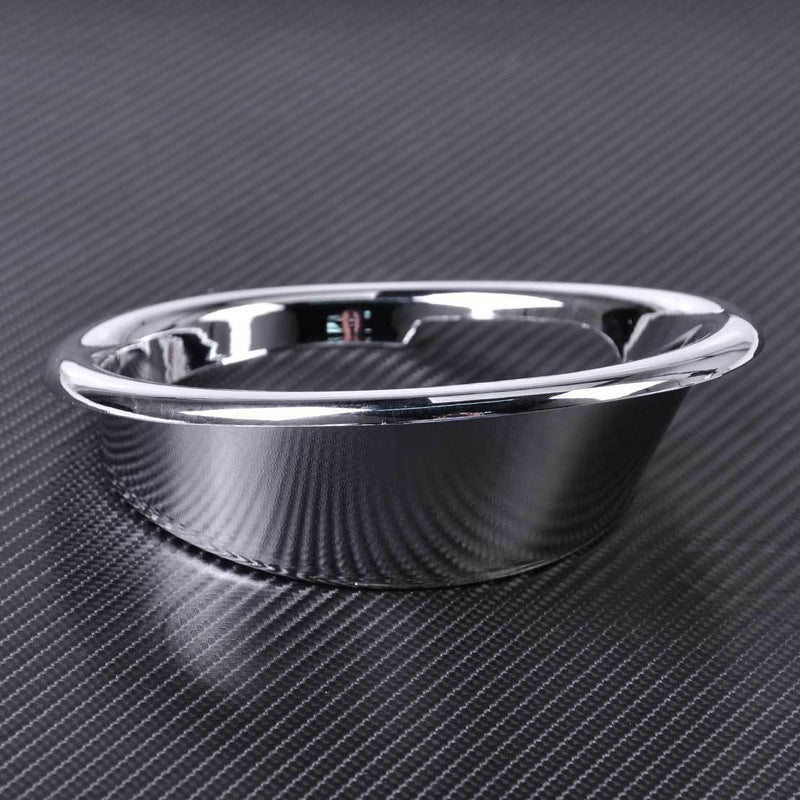 Pair Chrome Plated Front Fog Light Lamp Cover Trim Fit For BMW X5 F15 2014-2015