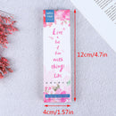 30pcs/set Flowers Bookmarks Message Cards Book Notes Paper Page Holder for Bo%o