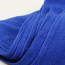 60* 160 cm Large Blue Microfiber Towel for Car Drying Cleaning Waxing Polishing