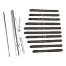 Thumb Piano Bridge Saddle 10 Keys Set Kit for Kalimba DIY Replacement Parts