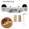Repair Home Cork Gasket Luthier Tool Universal Guitar Bridge Clamp With L Wrench