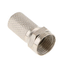 10Pieces Twist On F Connector Screw On Type RG6 For Satellite TV Coax Cables