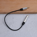 Audio aux 6.35mm 1/4" female to 3.5mm 1/8" male stereo headphone adapter cabl FT