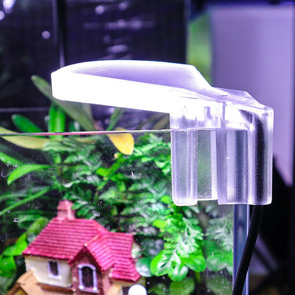 5W Clip On Practical Super Bright Led Fish Tank No Strobe Aquarium Light Plastic