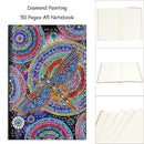 DIY Dragonfly Special Shaped Diamond Painting 50 Pages A5 Notebook Notepad