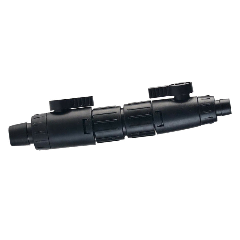 Aquarium Water Flow Control Valve, 12-16mm Plastic Valve Hose Pipe Disconnect