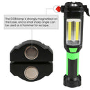 Magnetic Car Repairing Working Light Cob Led Flashlight Usb Charging Portab