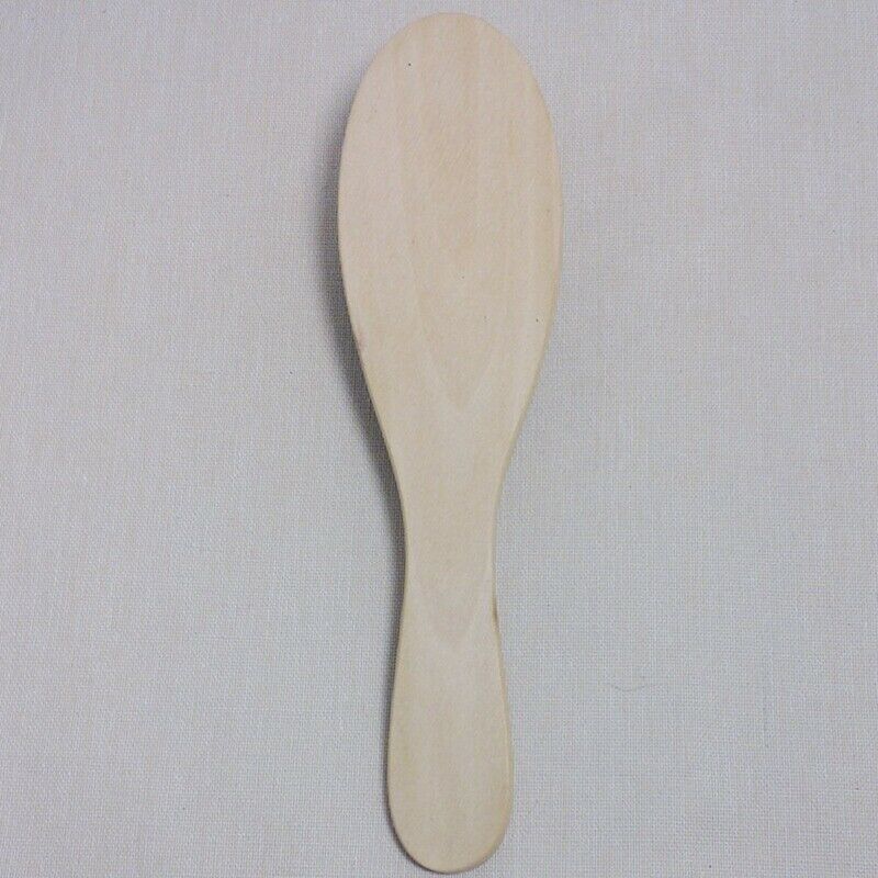 Wooden Hair Paddle Brush Comb Head Massage D7A8
