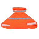 Orange Pet Dog High Visibility Safety Vest Adjust Jacket Clothes Apparel Size L