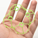 2X Cheerson CX-10 Upgrade Part Green/White Propeller Prop Blade Guard Cover JR