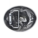 Western Cowboy Fish Belt Buckle For Mens Jeans Accessories Metal Belt Buckle OZ
