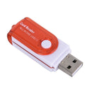 All In One USB Multi-Card Memory Card Adapter Reader JR